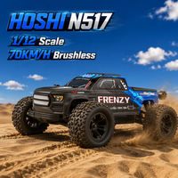 NOUVEAU HOSHI N517 1/12 Voiture RC haute vitesse 70 km/h 4x4 Brushless Desert Short Course Truck Off Road Jouets de qualité hobby Cadeaux de Noël