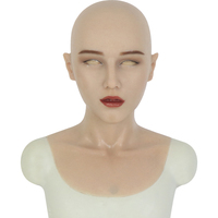 Masque facial en silicone réaliste personnalisé pour Halloween, masque féminin pour travestis, transgenres, drag queens, fêtes sissy