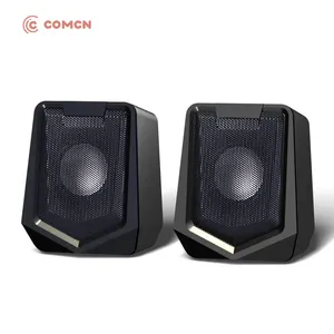 Comcn 2023 COM-518 Cool Speaker Elektronische Gadgets Usb 2.0 Desktop Subwoofer Laptop Pc Aangedreven Audio Computer Speaker Voor Pc