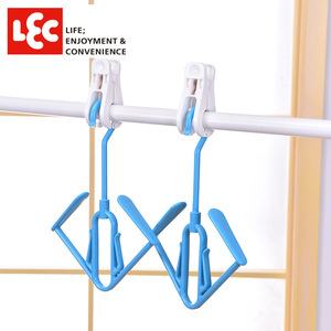 LEC Shoe Hanger With Insole Drying <b>Rack</b> Blue Multifunctional Indoor Outdoor Use - Product Image 4