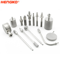 Diffuseur à bulles fines HENGKO en acier inoxydable 316L fritté, diffuseur métallique poreux pour l'aération industrielle de l'eau