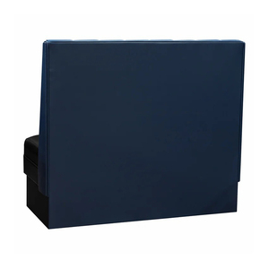 Cabinas de restaurante personalizadas Muebles de restaurante comercial Asientos de cabina de cuero de PU negros modernos - Product Image 3