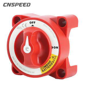 Interruptor de Batería CNSPEED 32V DC 350A de Doble Circuito Plus con Protección para Encendido de Vehículos Marinos y RV - Product Image 1
