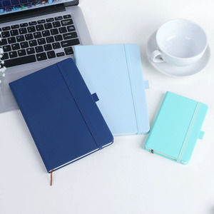 2025 tùy chỉnh A5 A6 bìa cứng máy tính xách tay với dây đeo nhà máy hot-bán PU da bìa giấy sinh viên viết nhật ký quà tặng - Product Image 2