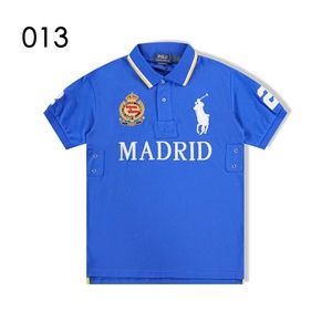 Polos pour hommes 100% coton, logo brodé personnalisé de haute qualité, t-shirts décontractés Ralphes, polos de marque City Laurenes, hauts - Product Image 3