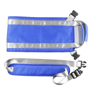 Cinturón de Transferencia Ajustable Portátil para Exteriores OLF, Dispositivo de Asistencia para Caminar Seguro con Correas para Piernas y 6 Asas - Product Image 1