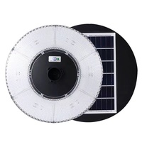 LumaNaga Lampe solaire UFO haute luminosité 500W pour éclairage public, étanche IP65, extérieur 360° °   Lampe de jardin solaire à LED avec détecteur de mouvement