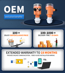 HCDAR-8S Hochpräziser Tragbarer &lt;span class=keywords&gt;&lt;strong&gt;Bluetooth&lt;/strong&gt;&lt;/span&gt;-Radar-Wasserstandsensor für Wassertankmessung - Product Image 2