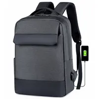 Neuer wasserdichter Business 15,6-Zoll-Computertaschen rucksack Reise rucksack Smart Laptop-Rucksack mit USB-Ladeans chluss