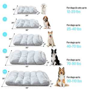 <span class=keywords><strong>2026</strong></span> NEU EINGETROFFEN OEM Verfügbar Winter Warmes Großes Hunde- & Katzen-Plüsch-Haustierbett Sofa Schlafmatte - Product Image 3
