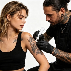 Crema para Tatuajes Económica de Gran Volumen, Fórmula Económica, Adecuada para Escuelas de Tatuajes, Práctica de Aprendices, Consumibles Diarios - Product Image 1