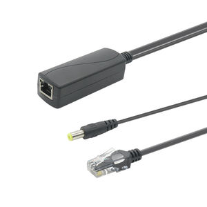 Injecteur POE passif OEM <span class=keywords><strong>RJ45</strong></span> Power Over Ethernet câble femelle vers RJ12 + DC 5525 - Product Image 5