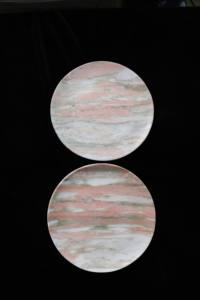 Venta al por mayor de jarrones de flores de mármol natural de lujo nube verde esmeralda y Rojo <span class=keywords><strong>Monica</strong></span> decoración del hogar género de piedra - Product Image 5