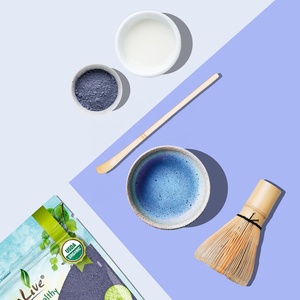 ผงชาเขียวธรรมชาติเกรดพรีเมี่ยมจากประเทศไทยดอกไม้มัทฉะผีเสื้อผงเครื่องดื่มชาเพื่อสุขภาพเลือกได้ตามต้องการ - Product Image 4