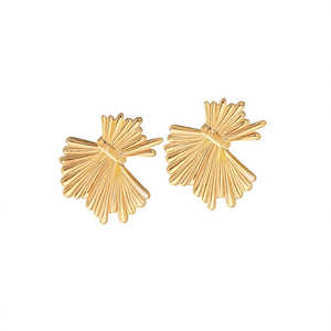 Pendientes de Moda con Cristales, Acero Inoxidable 316L, Baño de Oro PVD, Resistentes y Sostenibles - Product Image 2