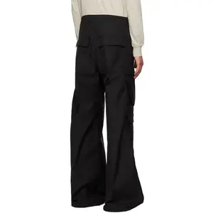 Оптовая продажа, мужские расклешенные брюки для бега с большими карманами, уличная одежда