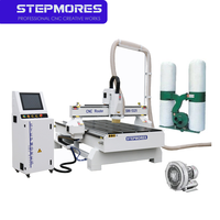 Routeur CNC 3 axes pour le travail du bois 1325, machine de découpe et de gravure CNC pour panneaux décoratifs en bois