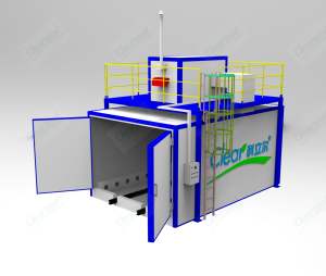 El <span class=keywords><strong>horno</strong></span> <span class=keywords><strong>de</strong></span> <span class=keywords><strong>curado</strong></span> <span class=keywords><strong>de</strong></span> <span class=keywords><strong>pintura</strong></span> con revestimiento en polvo diésel industrial electrostático <span class=keywords><strong>funciona</strong></span> con quemador Riello italiano y diésel usado - Product Image 2