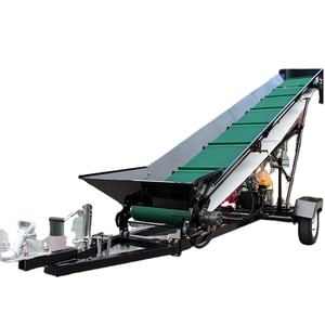 लॉग के लिए सेल्फ लोडिंग स्टेकर 500 मिमी चौड़ाई बेल्ट कन्वेयर - Product Image 4