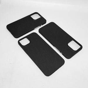 Style prêt pour iPhone série 15 couverture de téléphone portable tout compris étui de téléphone en Fiber de carbone aramide de Type Ultra-mince - Product Image 6
