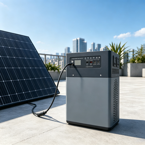 Vente en gros usine : Panneau solaire 300W 500W avec alimentation par panneau solaire, station d'éclairage LED, générateur de secours pour extérieur et voyages - Product Image 1