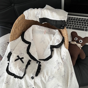 Conjuntos de Pijamas 2025, Ropa de Dormir para Mujer, Primavera <span class=keywords><strong>y</strong></span> Otoño, Manga Larga, Ropa de Casa para Invierno, Conjunto de Pijamas - Product Image 5