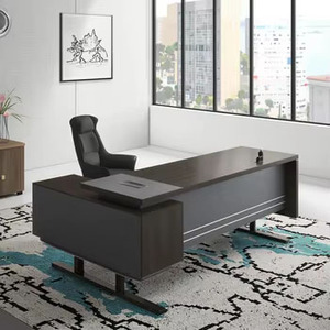 Hiện đại bệnh viện Bàn điều hành bằng gỗ chuyển đổi bảng điều khiển mở rộng bảng máy tính với Wall Mount tập tin Ngăn Kéo văn phòng đồ nội thất - Product Image 4