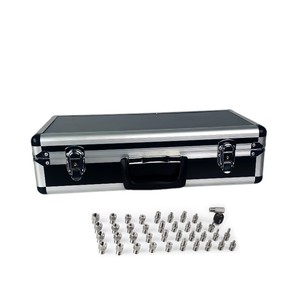 Kit de 38 Conectores Universales de Acero Inoxidable, Accesorios de Prueba, Adaptadores NPT BSP M OEM - Product Image 1