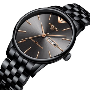NIBOSI 2332 Men <b>Watches</b> Analog Quartz Stainless Steel Military <b>Watches</b> for Top Brand Luxury Waterproof Date Wrist <b>Watch</b> Reloj - Product Image 4