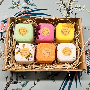 Custom Private Label <strong>Vegan</strong> Flower Shower Steamers Cube for <strong>UK</strong> Essential Oil Aromatherapy Long Lasting Scent - Product Image 3