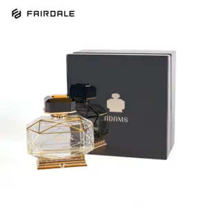 Hersteller New Custom Packaging Nachfüllung 50ml 100ml Glas leer Luxus Parfüm flasche mit Box