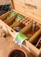 Kit d'économie direct d'usine : Boîte de rangement classique en bois, conteneur durable et écologique, emballé en carton