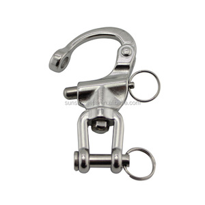 Thuyền buồm 316 biển thép không gỉ hàm xoay mắt Snap còng nhanh chóng phát hành Bail <span class=keywords><strong>rigging</strong></span> - Product Image 4