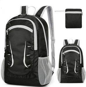 Mochila Plegable de Moda para Senderismo y Viajes, Poliéster 210D, Cierre de Cremallera, Resistente al Agua, Capacidad de 20-37L, para Montañismo - Product Image 6