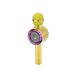 Nueva llegada fiesta Karaoke micrófono inalámbrico de mano BT WS668 con micrófono BT micrófono altavoz soporte TF/USB/ MP3 - Product Image 4