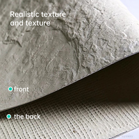Échantillon de pierre flexible haut de gamme de style design moderne Panneau décoratif Matériaux de décoration murale extérieure Briques souples Revêtement en pierre