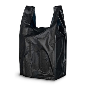 Grands sacs de remerciement en plastique pour t-shirts 18 "x 8" x 30 "Sacs de supermarché en PEHD LDPE pour les courses - Product Image 6