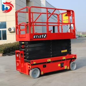 Plataforma Elevadora de Tijera Móvil Eléctrica de 8 m, Elevador de Tijera Eléctrico para Almacén, Elevador de Tijera para Construcción - Product Image 1