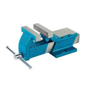 Base fixe de 150 mm en acier et étau en fonte Base fixe pivotante industrielle - Product Image 2