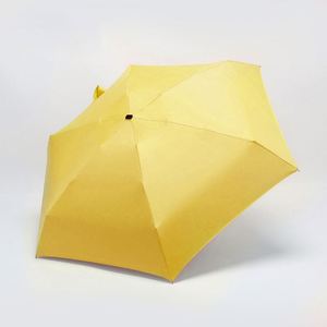 Portable Folded Ultralow-Light 5 Folding Sunblock Uv Mini Pocket <b>Umbrella</b> - Product Image 6