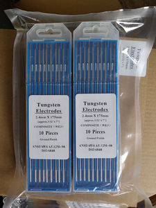 HUARUI Baguettes de soudage en tungstène Tig à prix compétitif 1.0-8.0 diamètre <span class=keywords><strong>aluminium</strong></span> WT20 rouge 2% à gorge - Product Image 6