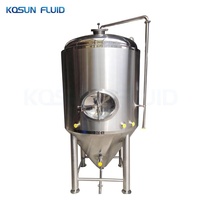 Acier inoxydable 100l 500 litres unitank cerveza vin brasserie brassage bière conique fermentador fermenteur réservoir équipement machine