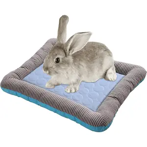 仓鼠豚鼠龙猫便携式睡床兔子自冷垫兔子冷却垫
