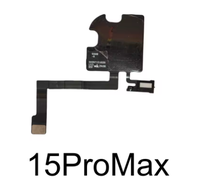 Capteur de proximité et de luminosité pour écouteur sans haut-parleur pour iPhone 13 14 14 Pro 14 Pro Max 15 16 16 Pro Max, Flex de capteur avec ruban