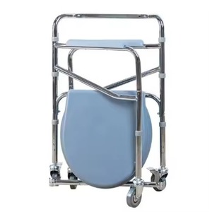 2025 NEW Factory Cheap Toilet Chair in Bathroom Disabled Simple Toilet Chair Camping Toilet Chair - Product Image 5