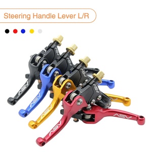 Palanca de Freno y Embrague de Aleación de Aluminio <span class=keywords><strong>ASV</strong></span> Compatible para Modificación/Actualización de Motocicletas Todoterreno - Product Image 1