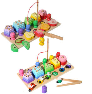 Nuovo prodotto caldo in legno <span class=keywords><strong>3</strong></span> in 1 ape frutta giocattolo Puzzle educazione precoce forme geometriche abbinate pesca Montessori <span class=keywords><strong>giocattoli</strong></span> <span class=keywords><strong>per</strong></span> <span class=keywords><strong>bambini</strong></span> - Product Image 6