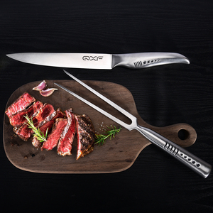 QXF — ensemble de 2 couteaux à découper légères pour le barbecue, Design Unique, article idéal pour un cadeau - Product Image 2