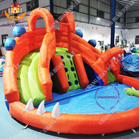 Petit trampoline gonflable pour enfants en tissu Oxford neuf, capacité de 500 kg pour les terrains de jeux, divertissement pour enfants
