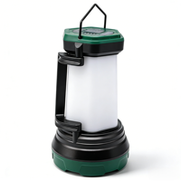 Lanterna da Campeggio LED Ricaricabile con Faretto, Lampada d'Emergenza Portatile per Escursioni all'Aperto, Power Bank, Alto CRI 90
